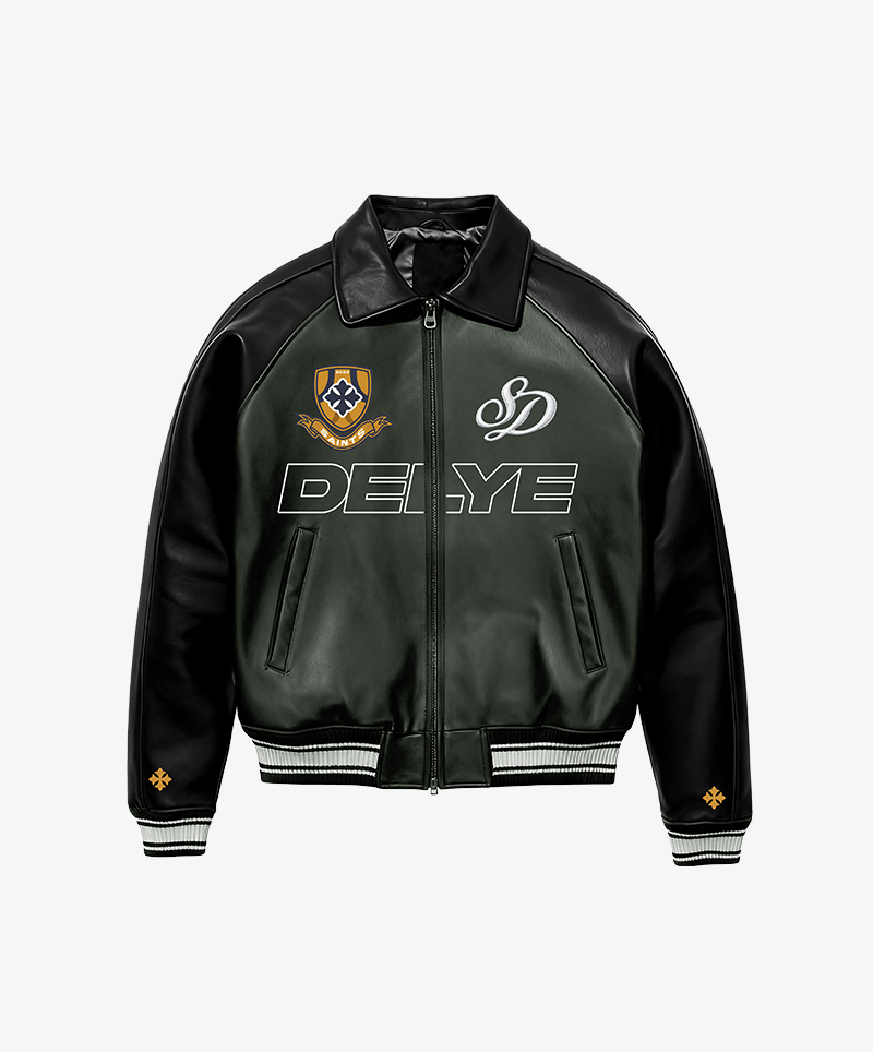 Varsity Jacket Green
