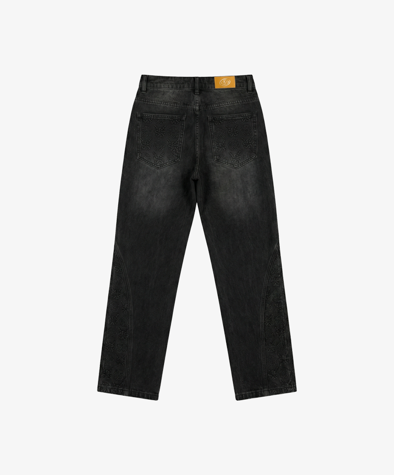 Denim Pants Black