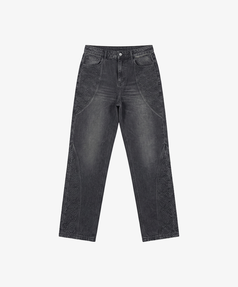 Denim Pants Gray