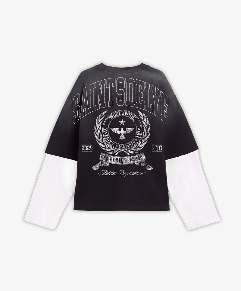 Faded Navy Long Sleeve